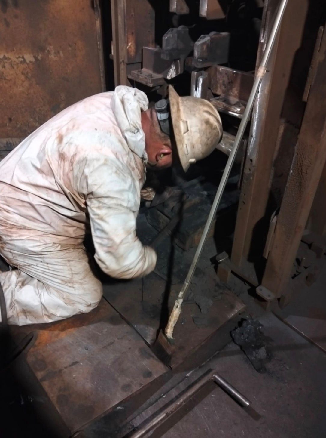 Trabajo de mantenimiento industrial